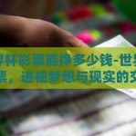 世界杯彩票能挣多少钱-世界杯彩票，透视梦想与现实的交织