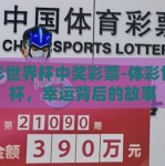 体彩世界杯中奖彩票-体彩世界杯，幸运背后的故事
