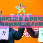 世界杯可以彩票-世界杯与彩票，碰撞的激情与幸运的博弈