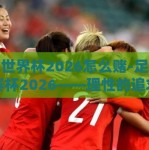 足球世界杯2026怎么赌-足球世足赛杯2026——理性的追求与和谐的平衡