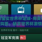 支付宝买世界杯足球-用支付宝购票，畅享世界杯激情
