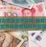 体育彩票卖世界杯吗-体育彩票，为世界杯激情加码的智慧选择