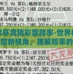 世界杯竞猜彩票赔率-世界杯竞猜彩票新视角，理解赔率的艺术与风险