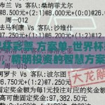 世界杯彩票 方案单-世界杯彩票，精明投资的智慧方案