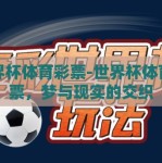 世界杯体育彩票-世界杯体育彩票，梦与现实的交织