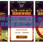 世界杯竞猜彩票怎么玩-世界杯竞猜彩票的乐趣与技巧