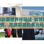 足球彩票世界杯玩法-解锁世界杯激情，足球彩票的多元化玩法解析