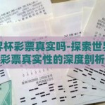世界杯彩票真实吗-探索世界杯彩票真实性的深度剖析