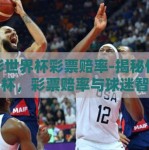 体彩世界杯彩票赔率-揭秘体彩世界杯，彩票赔率与球迷智慧的博弈
