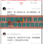 世界杯彩票停售了吗-世界杯彩票新动态，停售决策背后的故事