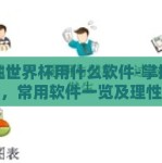 下注世界杯用什么软件-掌握世界杯，常用软件一览及理性下注之道