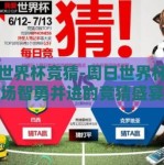 周日世界杯竞猜-周日世界杯，一场智勇并进的竞猜盛宴
