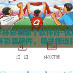 世界杯彩票那个软件好-优选世界杯彩票软件，精挑细选指南