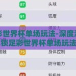 足彩世界杯单场玩法-深度洞见，解锁足彩世界杯单场玩法的奇妙世界