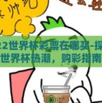 2022世界杯彩票在哪买-探秘2022世界杯热潮，购彩指南与正规渠道解析