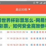 网易世界杯彩票怎么-网易世界杯彩票，如何安全高效参与？