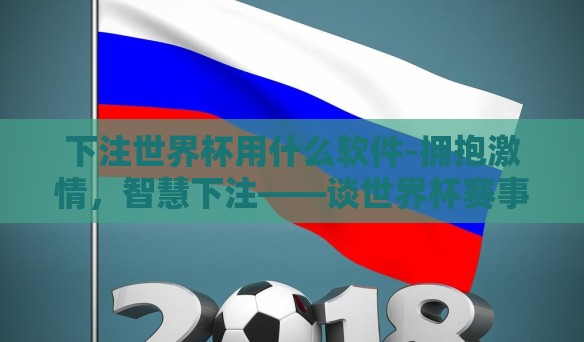 下注世界杯用什么软件-拥抱激情，智慧下注——谈世界杯赛事观赏与手机应用的选择