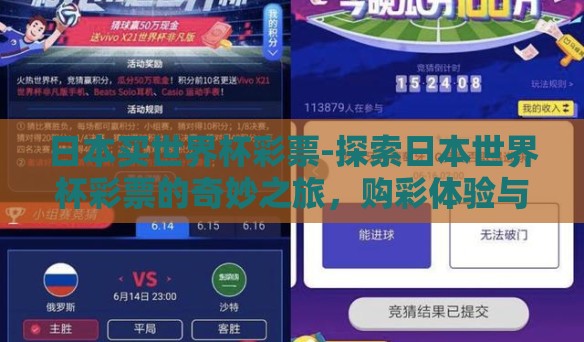 日本买世界杯彩票-探索日本世界杯彩票的奇妙之旅，购彩体验与文化融合