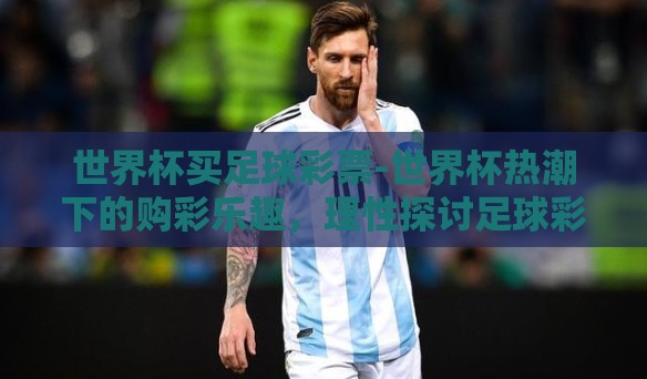 世界杯买足球彩票-世界杯热潮下的购彩乐趣，理性探讨足球彩票的魅力与挑战