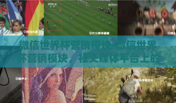 微信世界杯营销模块-微信世界杯营销模块，社交媒体平台上的精彩战役