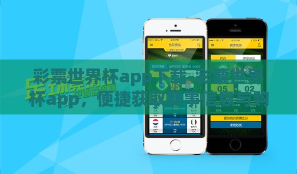 彩票世界杯app下载-彩票世界杯app，便捷获取赛事信息与购彩服务的创新途径