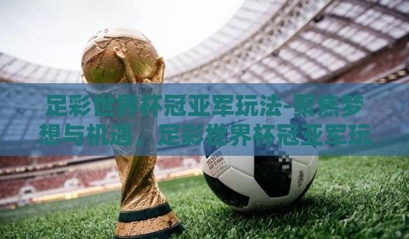 足彩世界杯冠亚军玩法-聚焦梦想与机遇，足彩世界杯冠亚军玩法的深度探索