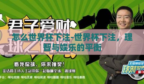 怎么世界杯下注-世界杯下注，理智与娱乐的平衡