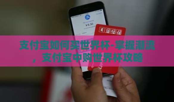 支付宝如何买世界杯-掌握潮流，支付宝中购世界杯攻略