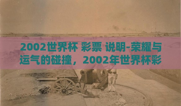2002世界杯 彩票 说明-荣耀与运气的碰撞,2002年世界杯彩票的疯狂之夜 2002世界杯 彩票 说明-荣耀与运气的碰撞,2002年世界杯彩票的疯狂之夜