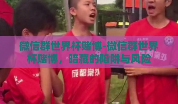 微信群世界杯赌博-微信群世界杯赌博,暗藏的陷阱与风险 微信群世界杯赌博-微信群世界杯赌博,暗藏的陷阱与风险