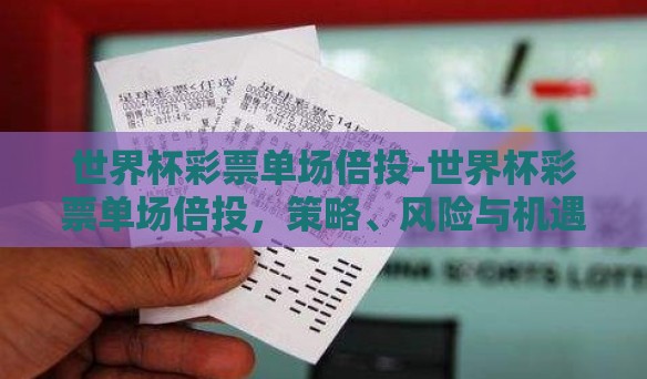 世界杯彩票单场倍投-世界杯彩票单场倍投，策略、风险与机遇并存